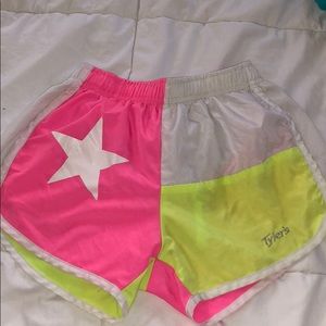 tyler’s texas flag shorts